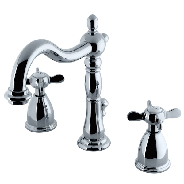 8" Widespread Bathroom Faucet, Chrome